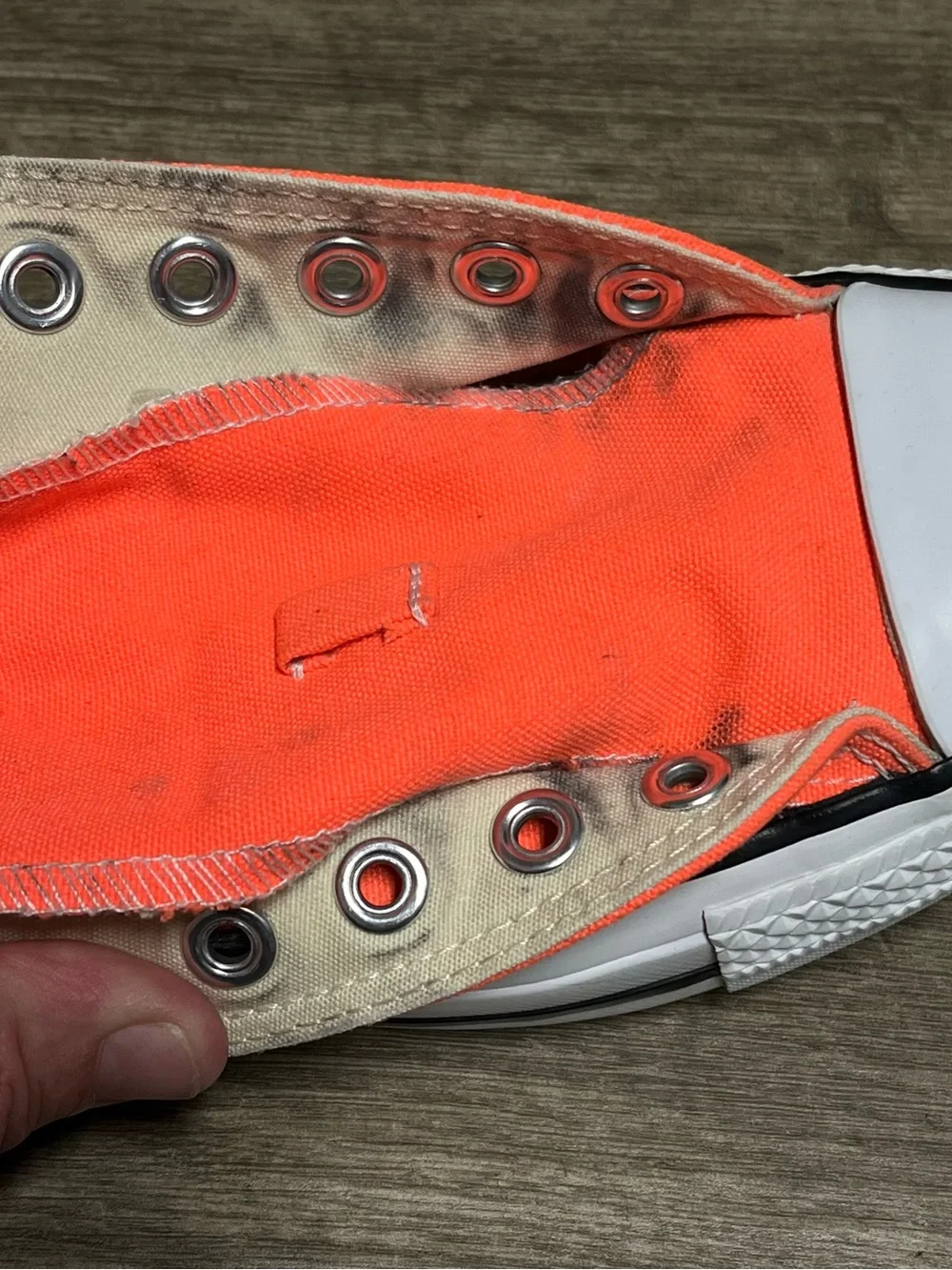 Converse Chuck Taylor All-Star Low Top - 155736F Hyper Orange - Men 6/Women 8 - Picture 10 of 15